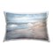 Coastal Waves Scenery Design by Lori Deiter Outdoor Printed Pillow